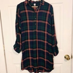 Old navy flannel dress
